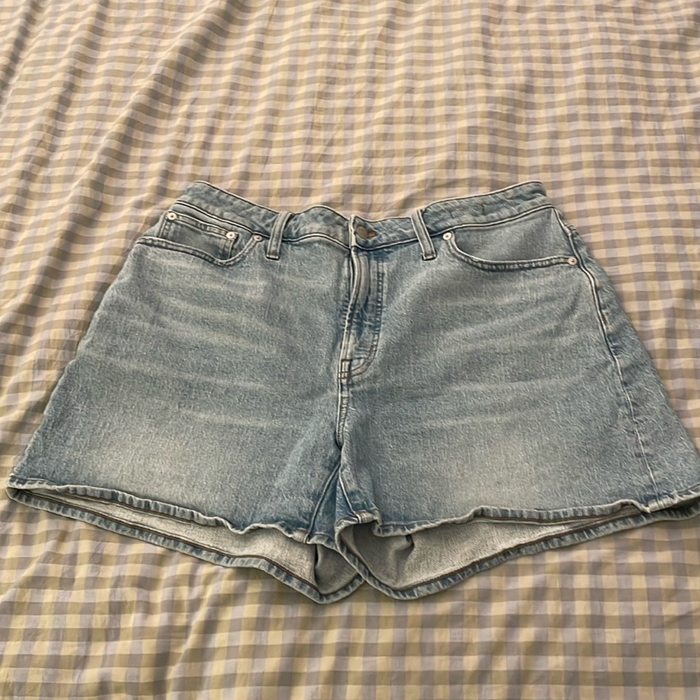 Madewell Curvy Perfect Mid-Length Jean Short